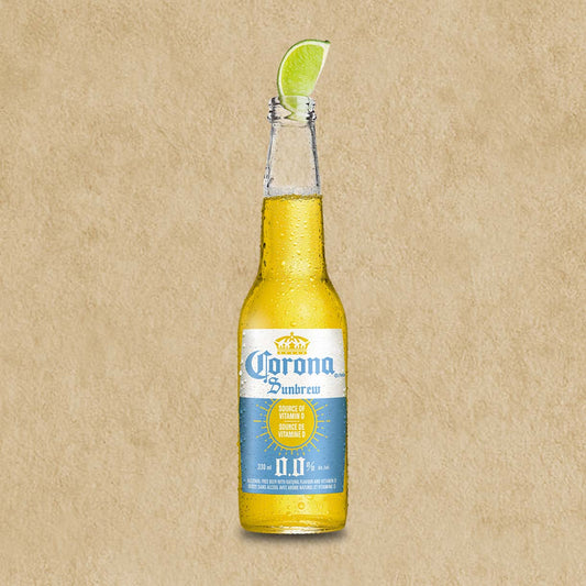 Bottle of Corona Sunbrew Beer Non Alcoholic